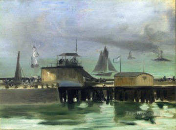 El embarcadero de Boulogne Eduard Manet Pinturas al óleo